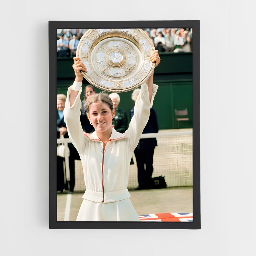 Poster La Victoire de Wimbledon – affiche Tennis (vue 2)